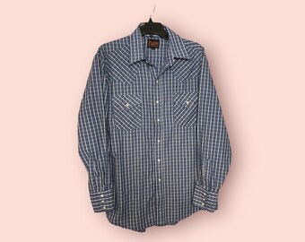 Vintage 90s Western Pearl Snap Shirt