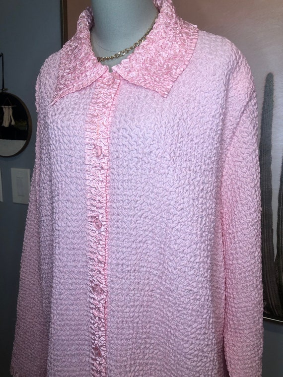 Vintage Crepe Oversized Shirt
