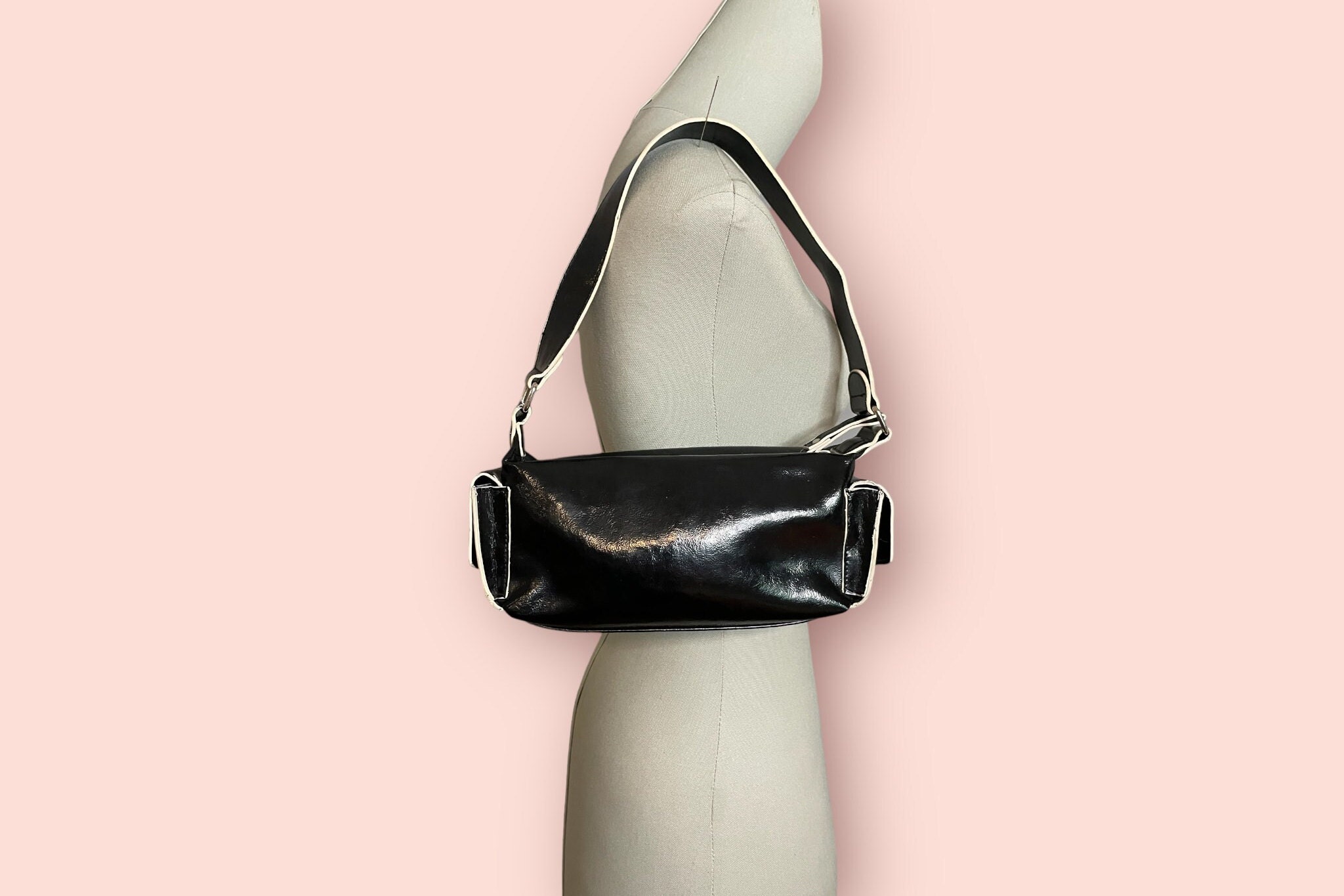 Fashion Quilted Shoulder Bag Elegant Flap Underarm Bag Womens