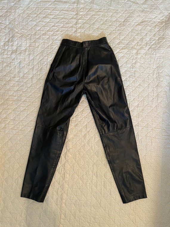 Vintage 80s Leather Pants - Gem