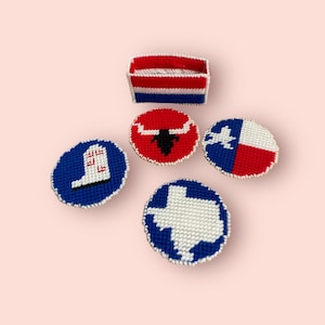Vintage Texas Coaster Set
