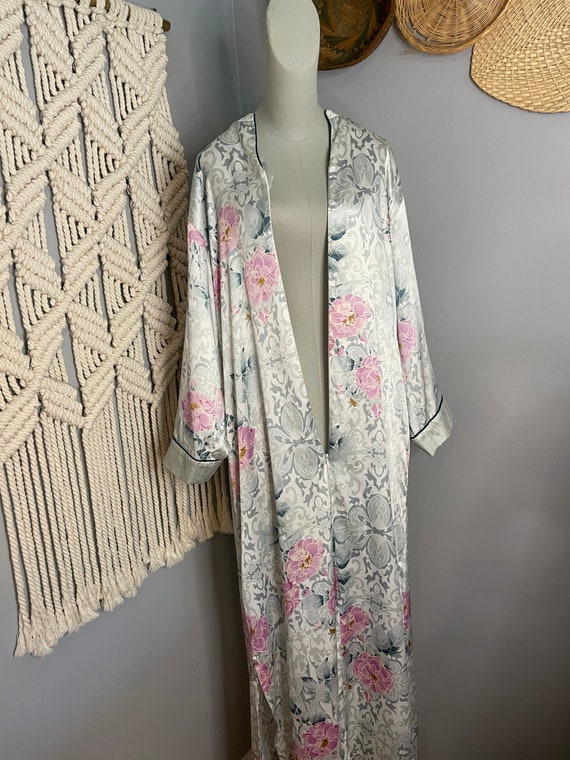 Vintage 90s Oscar De La Renta Robe - image 8