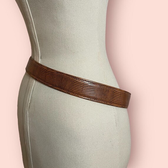 Vintage Leather Belt - image 2