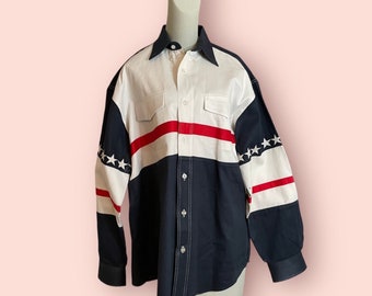 Vintage 90s Western Shirt