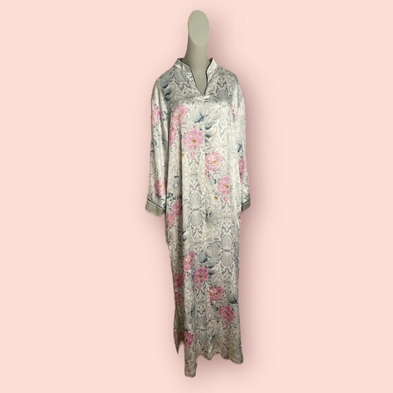 Vintage 90s Oscar De La Renta Robe - image 1