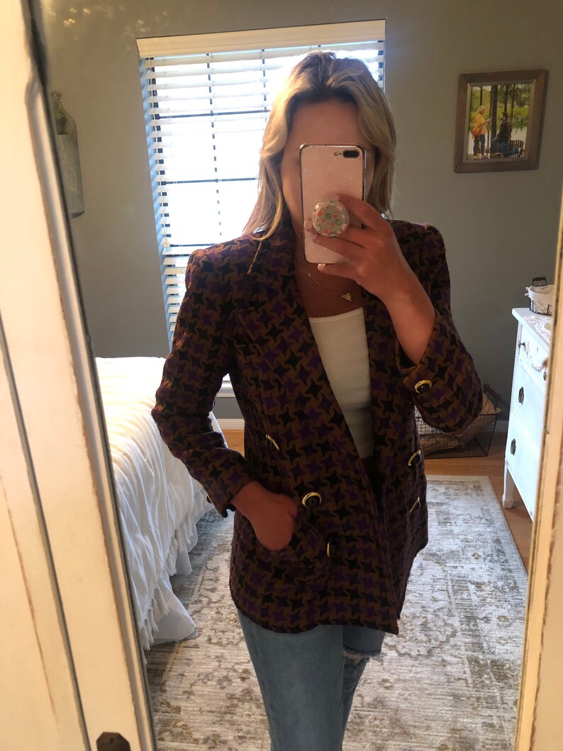 Oversized Carlisle Wool Blazer Vintage