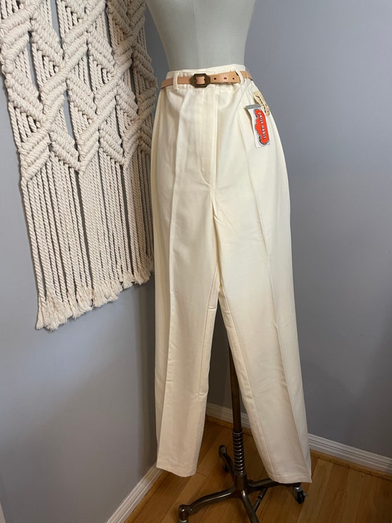 Vintage 70s White Pants - image 4