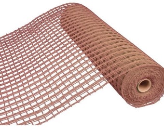 20 Rolls of 21” x 10yd roll brown Windowpane mesh-wreath supplies-craft supplies-supplies-mesh-window pane mesh