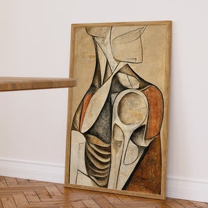 Shoulder anatomy Picasso style art, joint replacement art,shoulder anatomy,orthopedics,orthopedic wall art,bone art,physical therapy art,