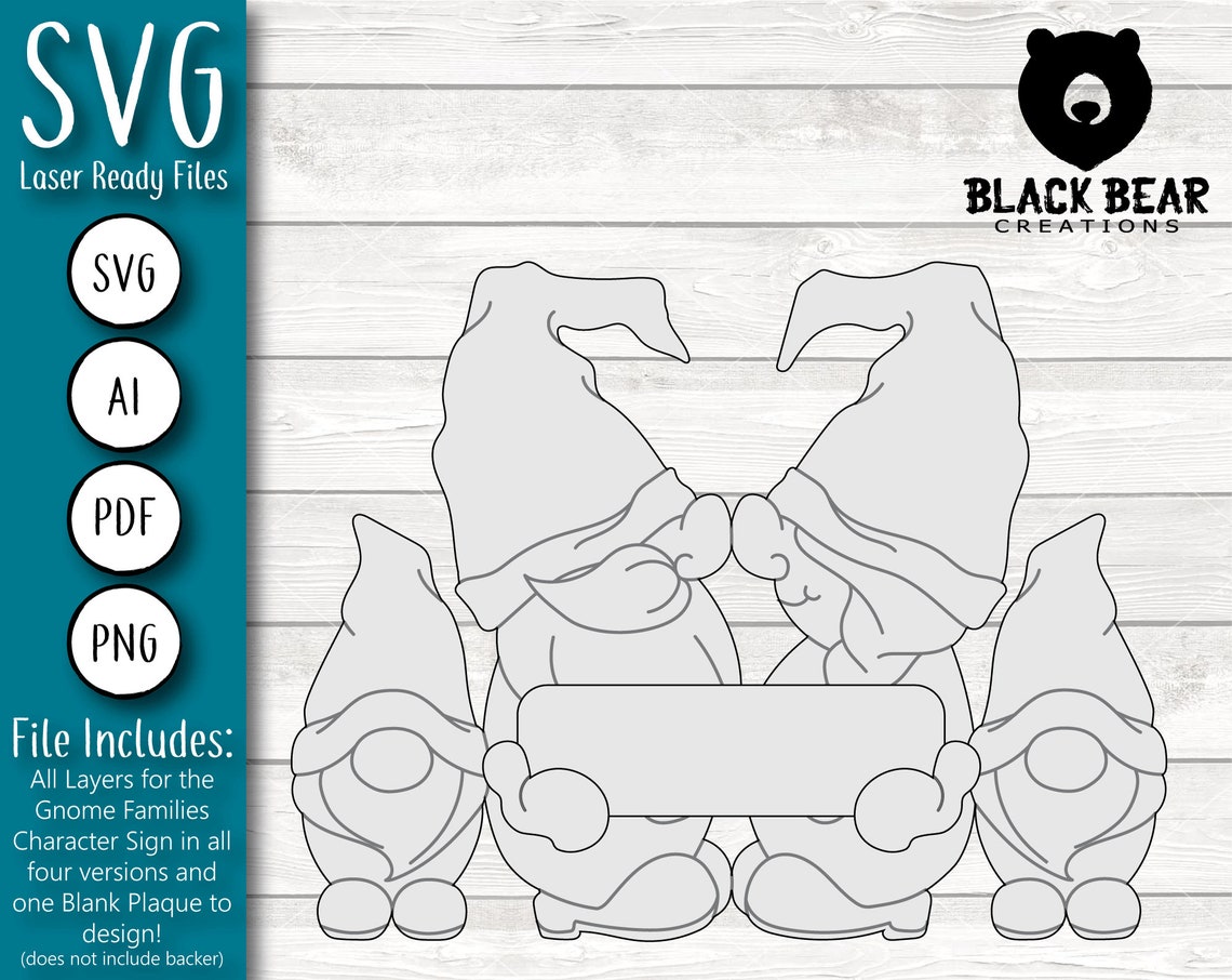 Free Free 115 Gnome Family Svg SVG PNG EPS DXF File