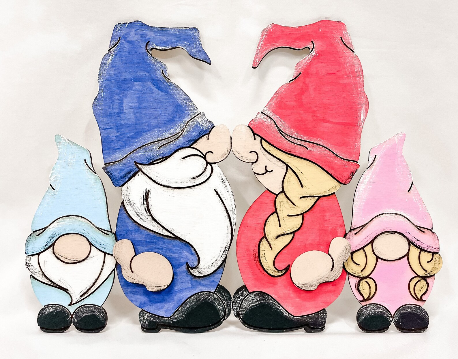 Download Gnome Family Character Interchangeable Sign Laser Ready ...