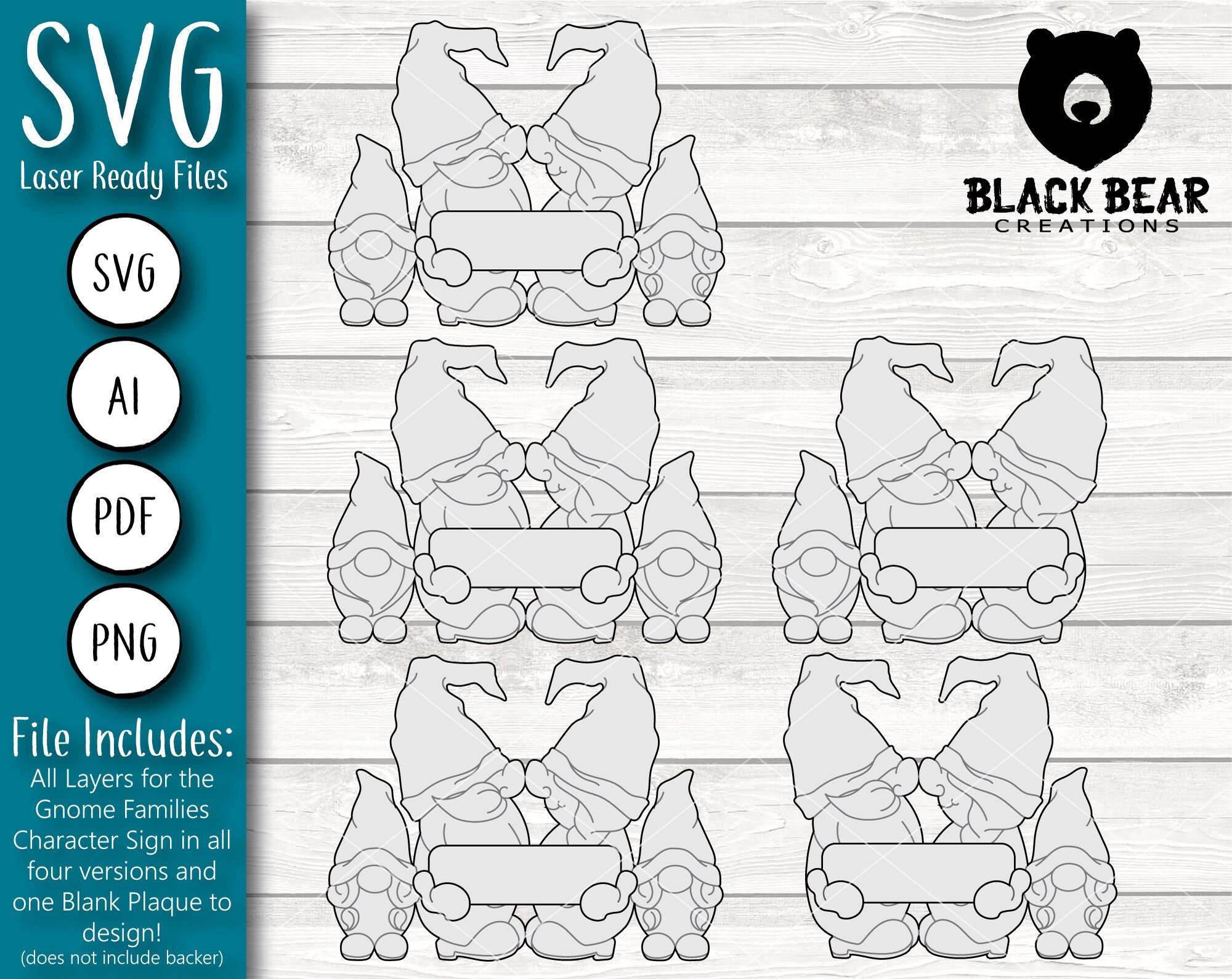 Free Free 175 Gnome Family Svg SVG PNG EPS DXF File
