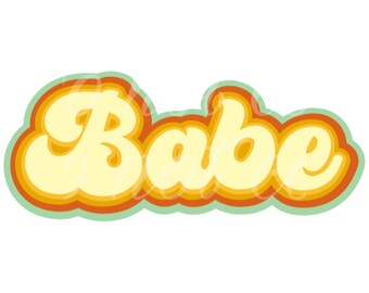 retro babe- png-sublimation-vintage-toddler-kid-adult-images-
