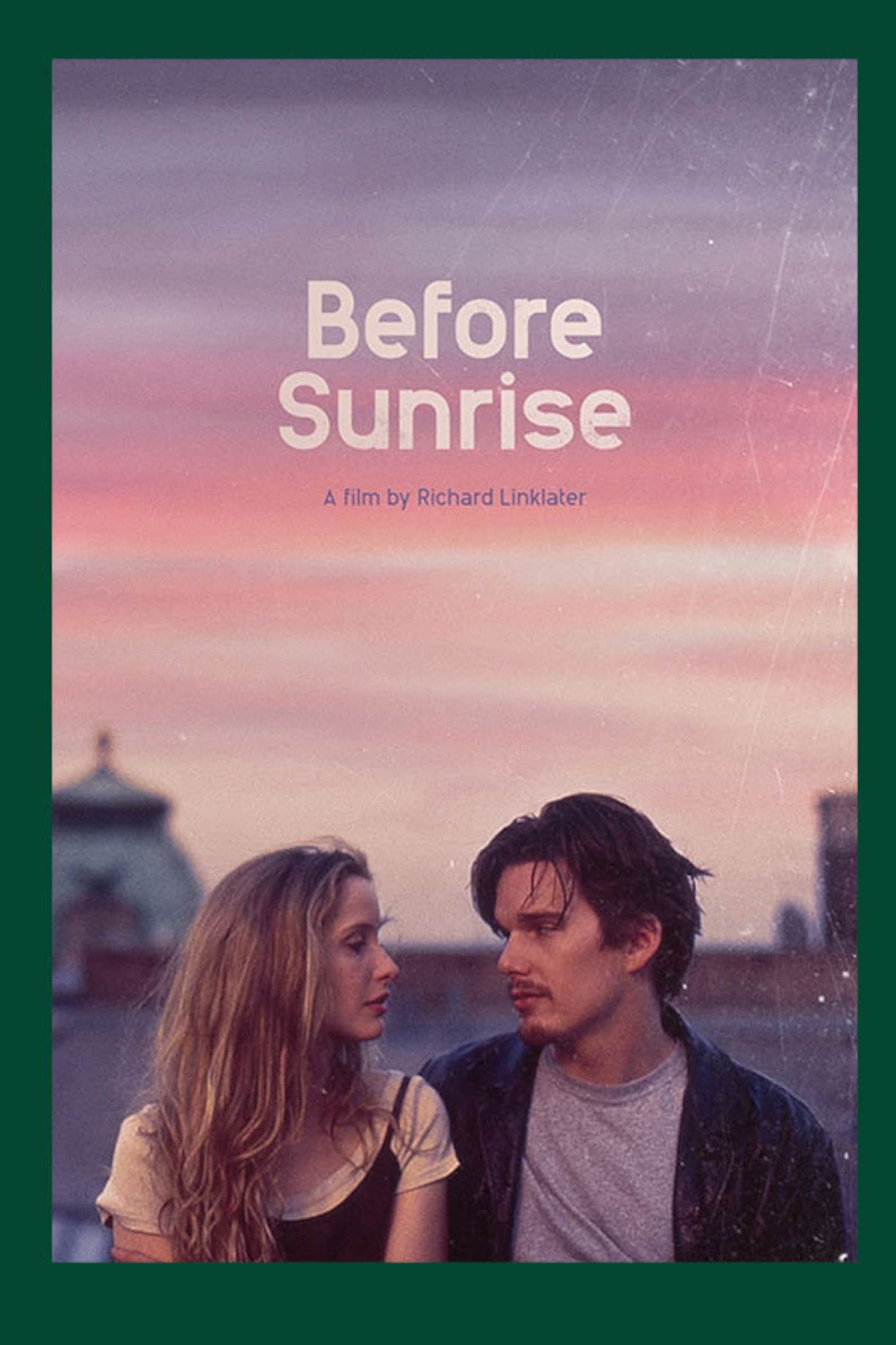 Before Sunrise Poster Etsy