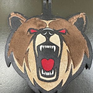 Bär Holz Badge Patrouille Aufnäher