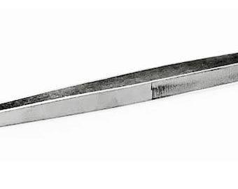 18" Stainless Steel Tweezer With Split Ring Attached