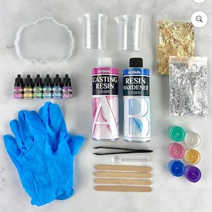 Artskills diy epoxy resin arts & crafts activity kit, 27 pieces image 3