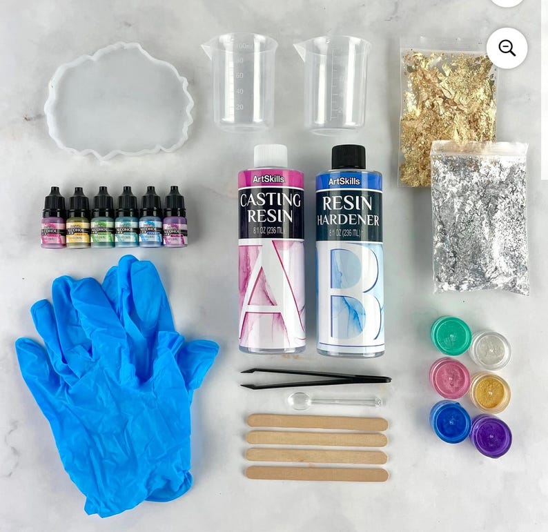 Artskills diy epoxy resin arts & crafts activity kit, 27 pieces image 3