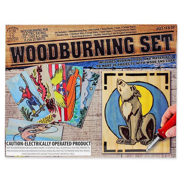 Wood Burning Set Kit