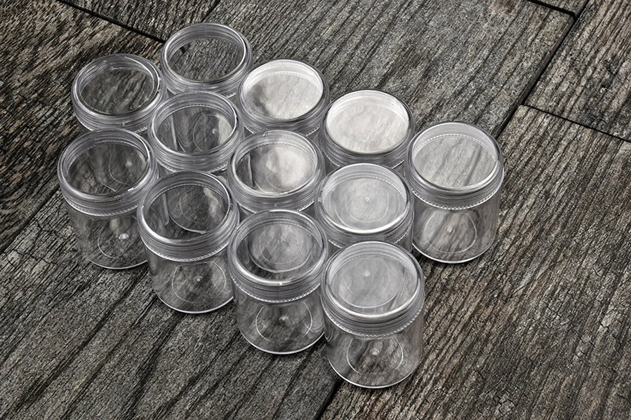 12IN1 Plastic Screw Top Storage Containers 1.5x Etsy