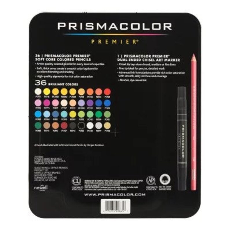 Prismacolor Premier Soft Core Colored Pencils Assorted Etsy