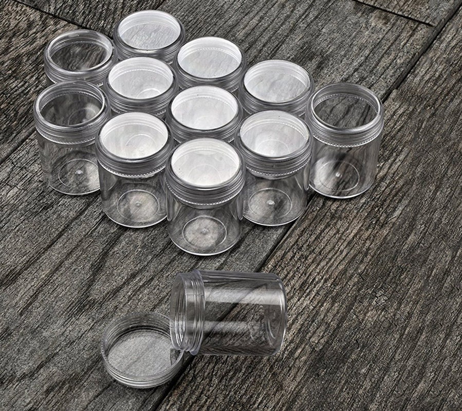 12IN1 Plastic Screw Top Storage Containers 1.5x Etsy