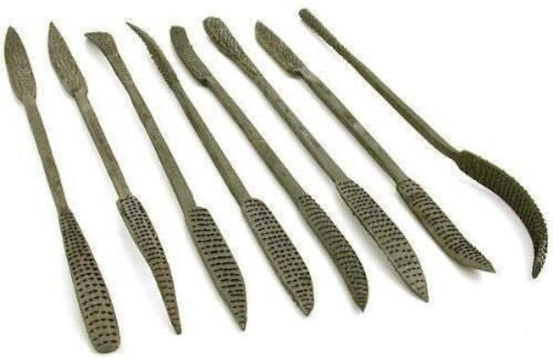 8pc Double Sided Heavy Wood Rasp Riffler File Set (5.5mm X 200mm ) - Etsy