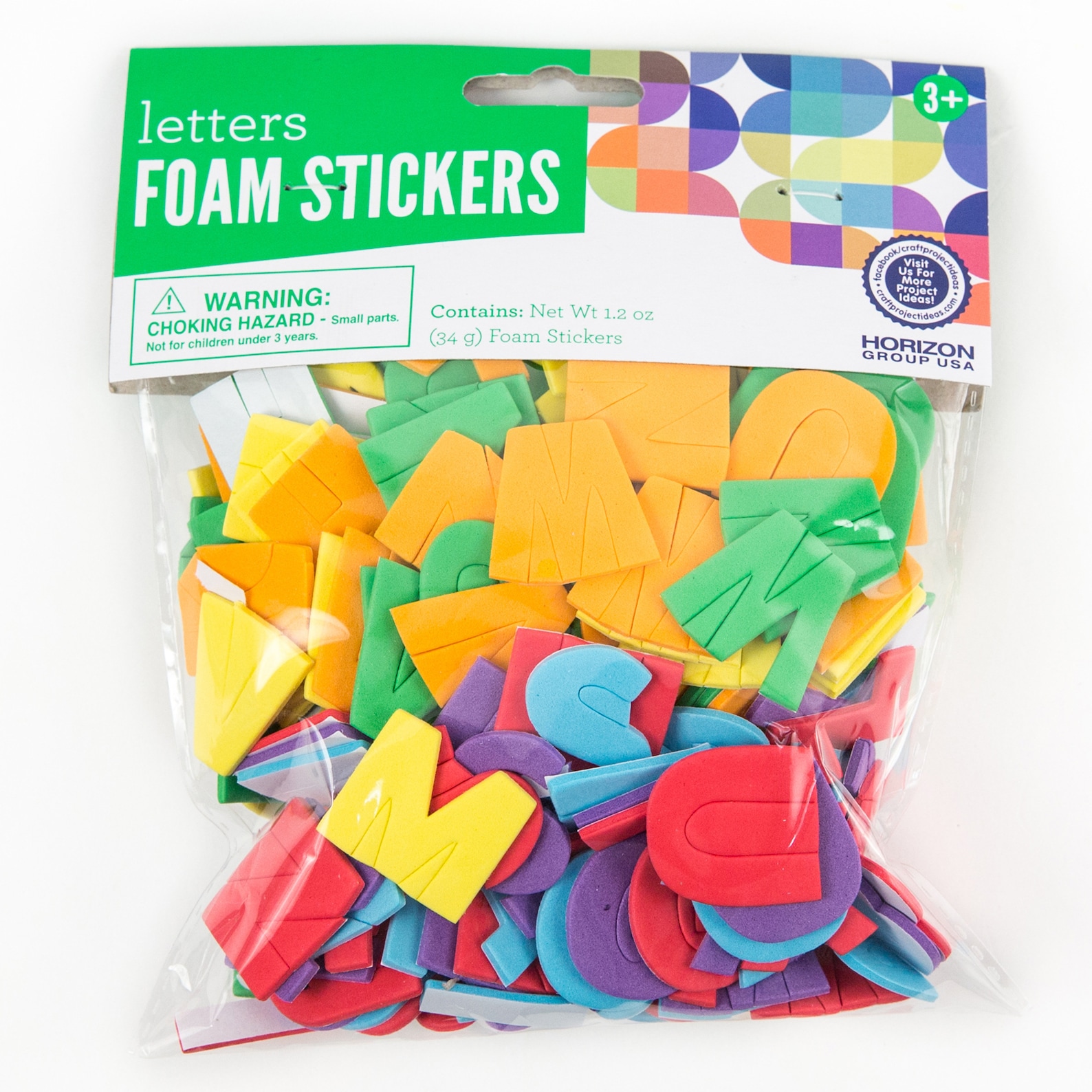 Foam Craft Letters Stickers 34 Piece | Etsy