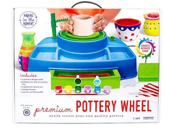 Premium Pottery Wheel Set Kids Pottery Set