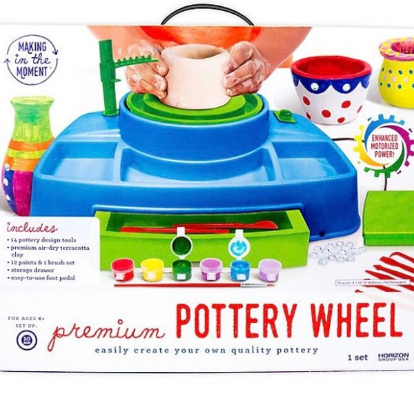 Premium Pottery Wheel Set Kids Pottery Set