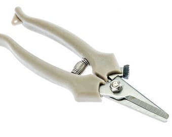 6” Metal Cutting Shears, High Carbon Steel, Coil Spring with Lock