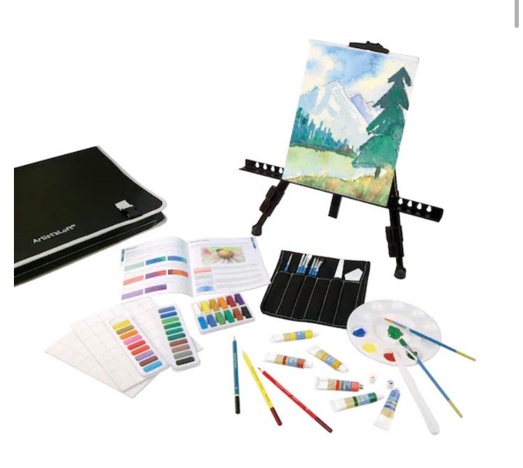 Complete Art Studio Easel Set- Art Easel & Portfolio Set, 101