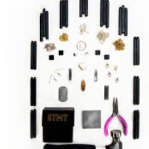 Kit de fabrication de bijoux estampés à la main DIY STMT image 3