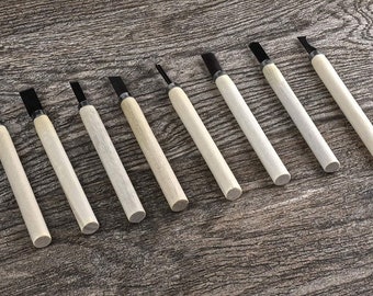 8Pc Wood Carving Chisel Set