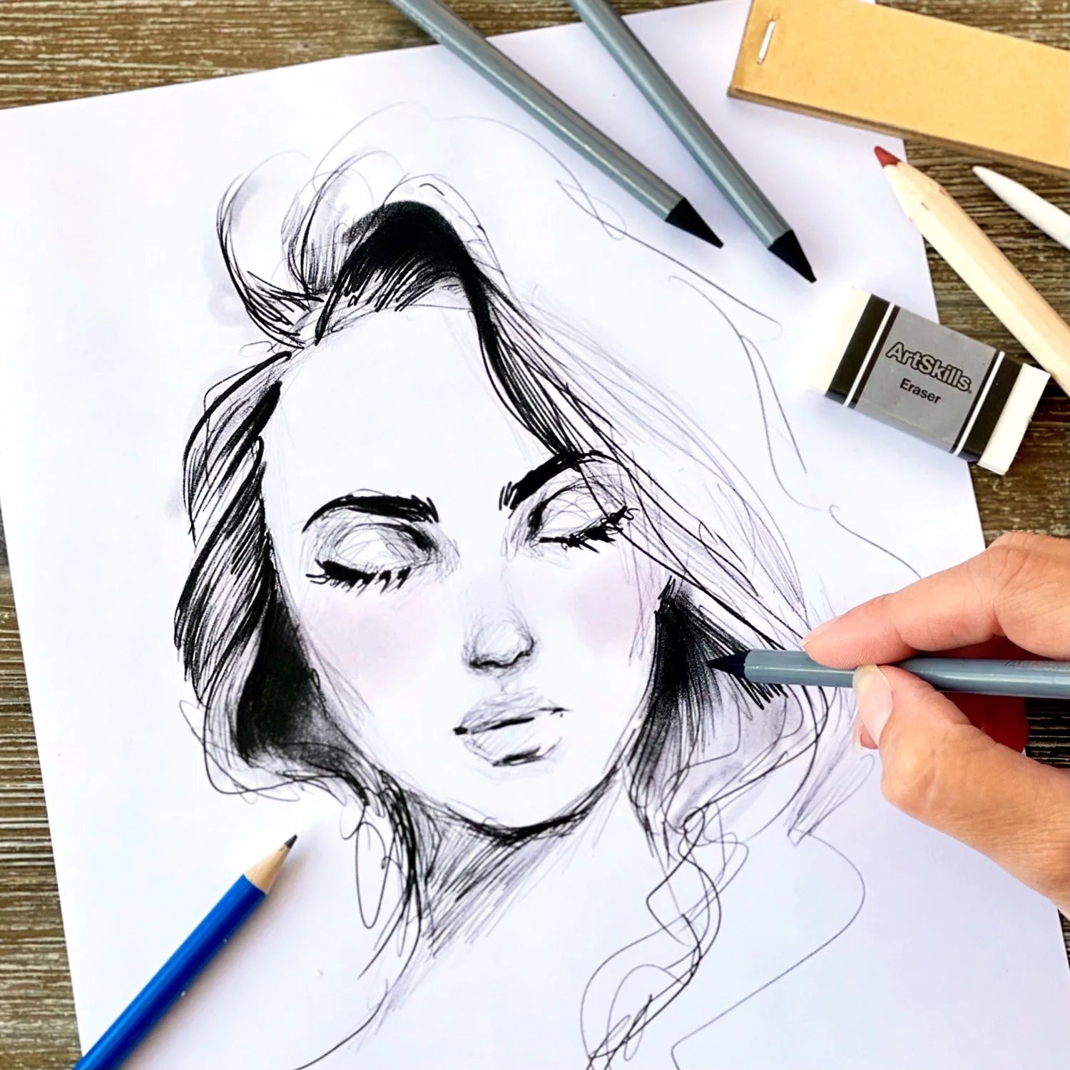 Artskills Assorted Premium Sketching and Drawing Kit 39 Etsy