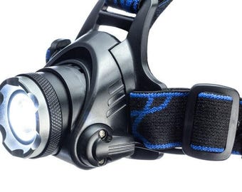 10W / 1000 Lumen einstellbarer Fokus wiederaufladbare schwenkbare Scheinwerferlampe, 2-18650 Batterien enthalten Nutzleuchte