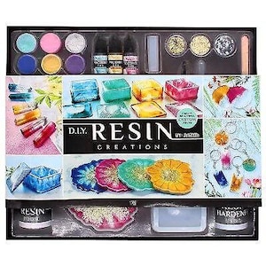 Artskills diy epoxy resin arts & crafts activity kit, 41 pieces