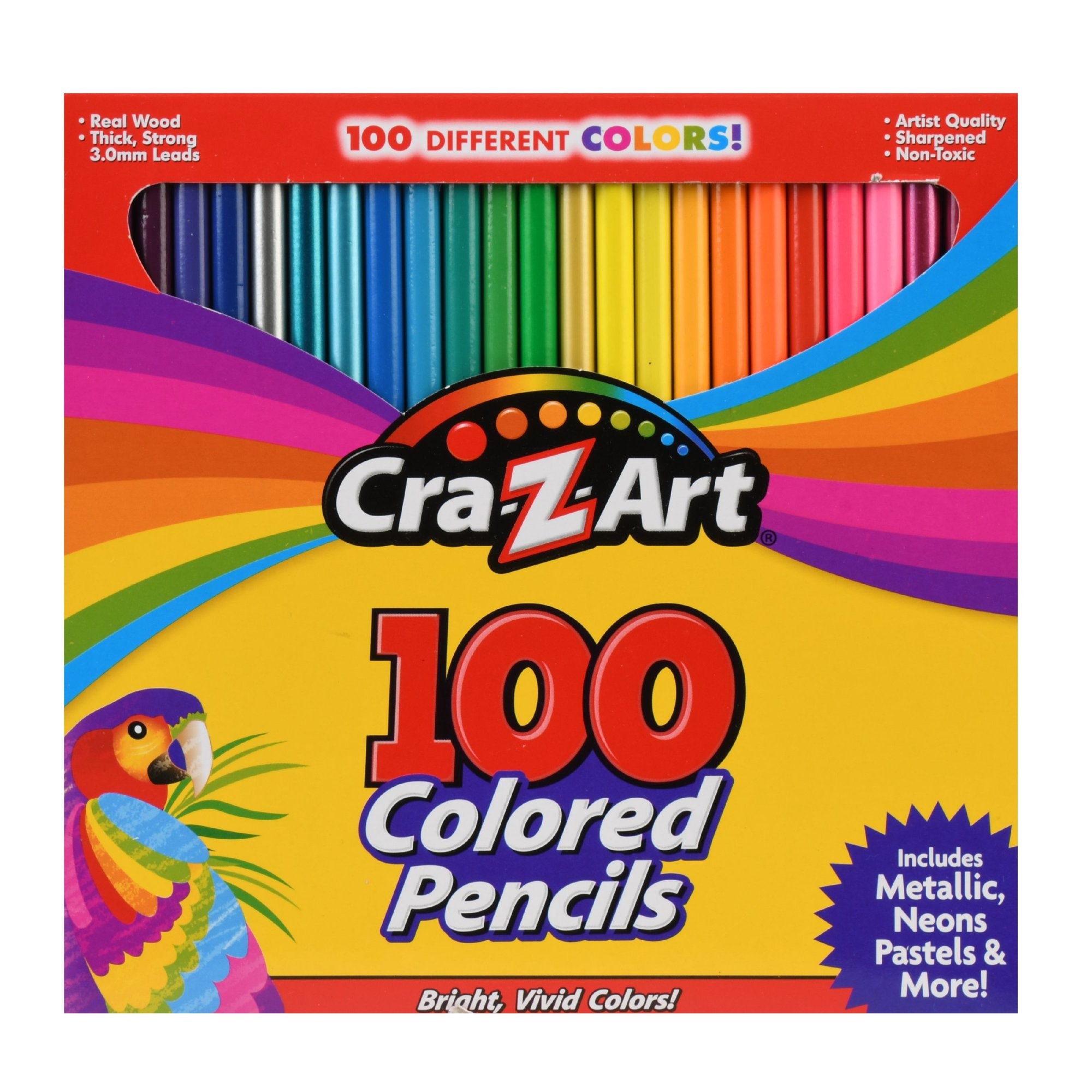 Cra-Z-Art Rainbow Paint Studio, Multicolor 40 Piece Unisex Art Kit