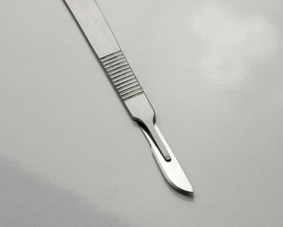 100pc box- #10 sterilized scalpel blades - 440 steel