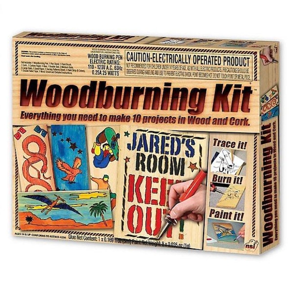 Craft kit wood burning kit