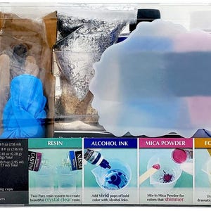 Artskills diy epoxy resin arts & crafts activity kit, 27 pieces image 2