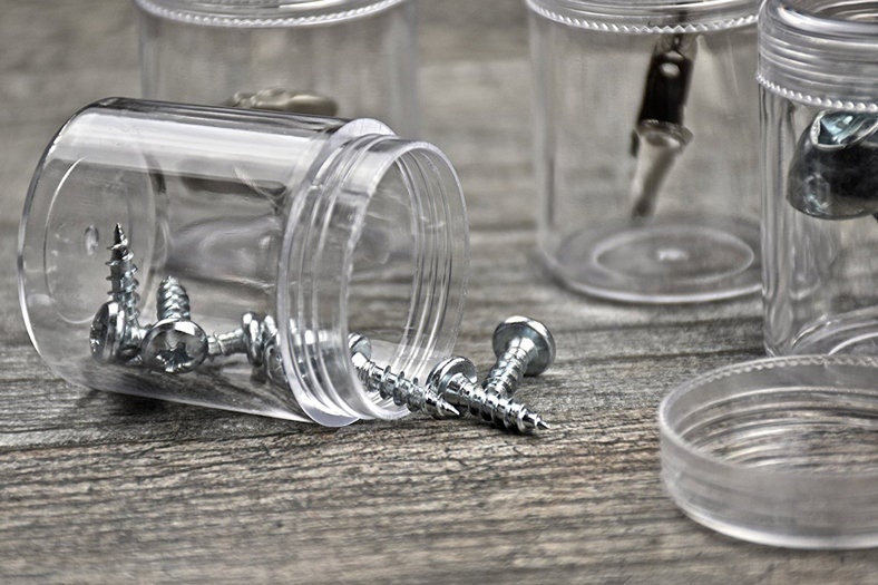12IN1 Plastic Screw Top Storage Containers 1.5x Etsy