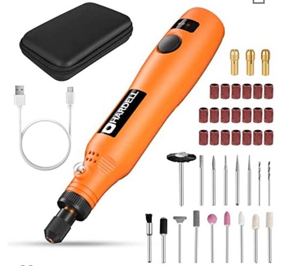 Cordless Rotary Tool 3.7V 3 speed Rotary Tool Kit With 40