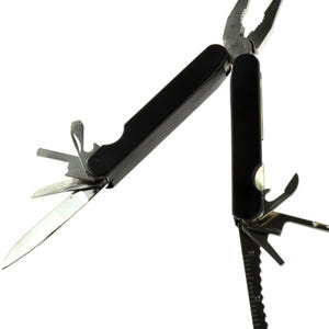 14 in1 multi tool plier, file, screwdriver, compact pocket stainless steel tool