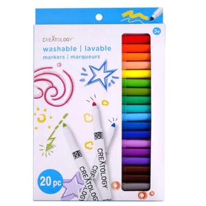 Permanent Fabric Markers - 12 colors in 1 set