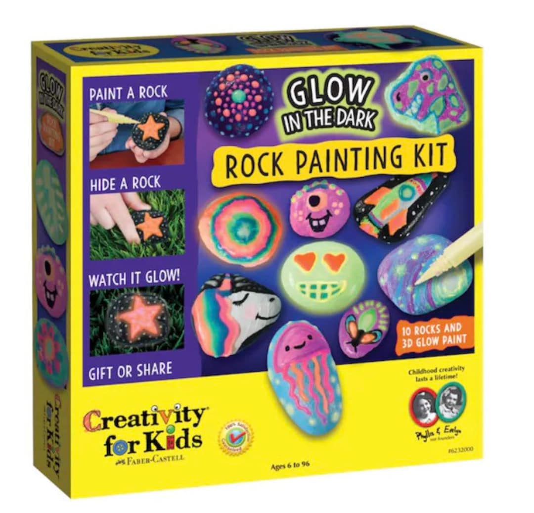 Creativity for Kids Glow in the Dark Rock Painting Kit -  Australia