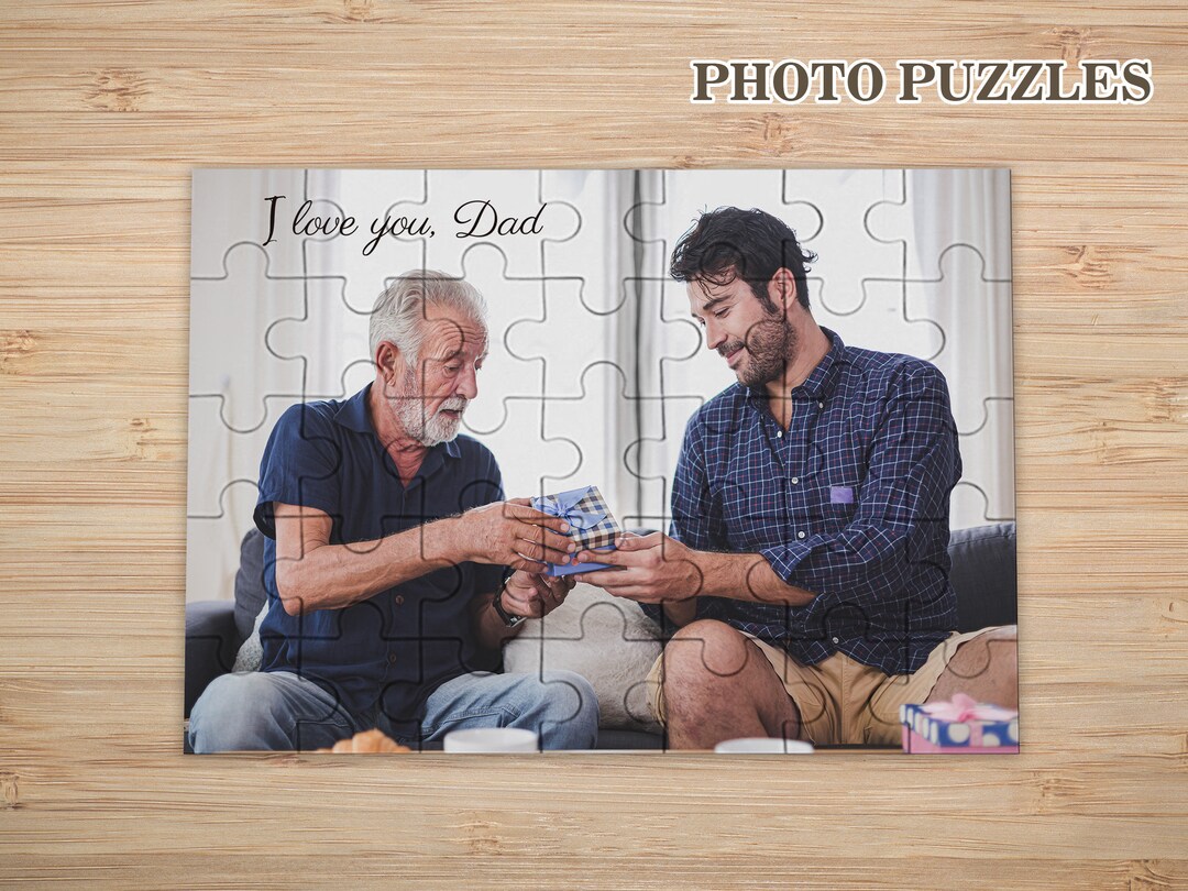 Personalized Couple Wooden Puzzle Plaque - Gift for Couple, Husband and Wife - You complete me main image 0
