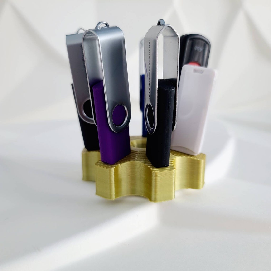 USB Holder Memory Stick office organizer tech electronics Etsy