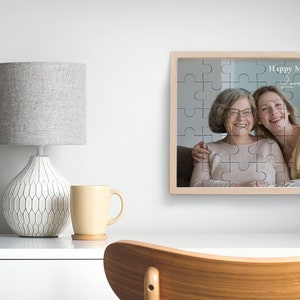Personalized Puzzle, Gift for Father&#39;s Day, Gift for Mother&#39;s day, Anniversary Gift, Custom Puzzle From Photo, Anniversary Gift,