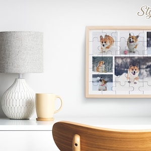 Personalized Puzzle, Anniversary Gift, Couples Gift, Photo Puzzle, Custom Puzzle, Wedding Gift, Wooden Puzzle